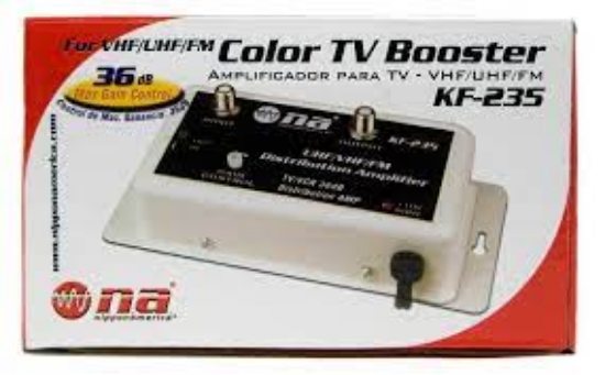 Picture of Cable Antenna TV Booster Signal Amplifier VHF UHF FM HDTV (36 DB) 