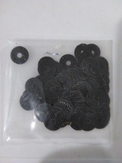 Picture of Electrical Insolating Washers 1/2 od. x 1/8 hole center x 12 thousands thick- 100-pack